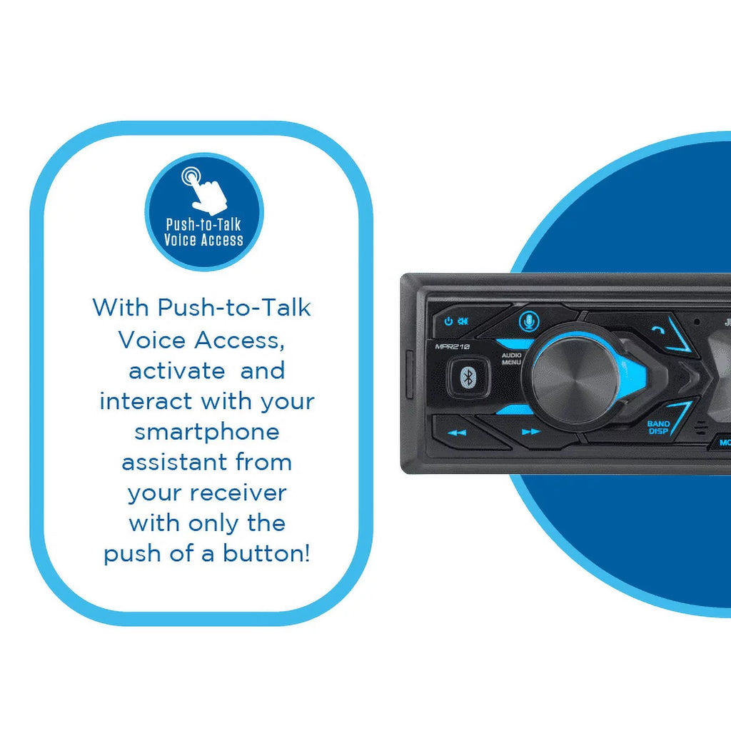 Single DIN Car Stereo Radio with Bluetooth Z7824