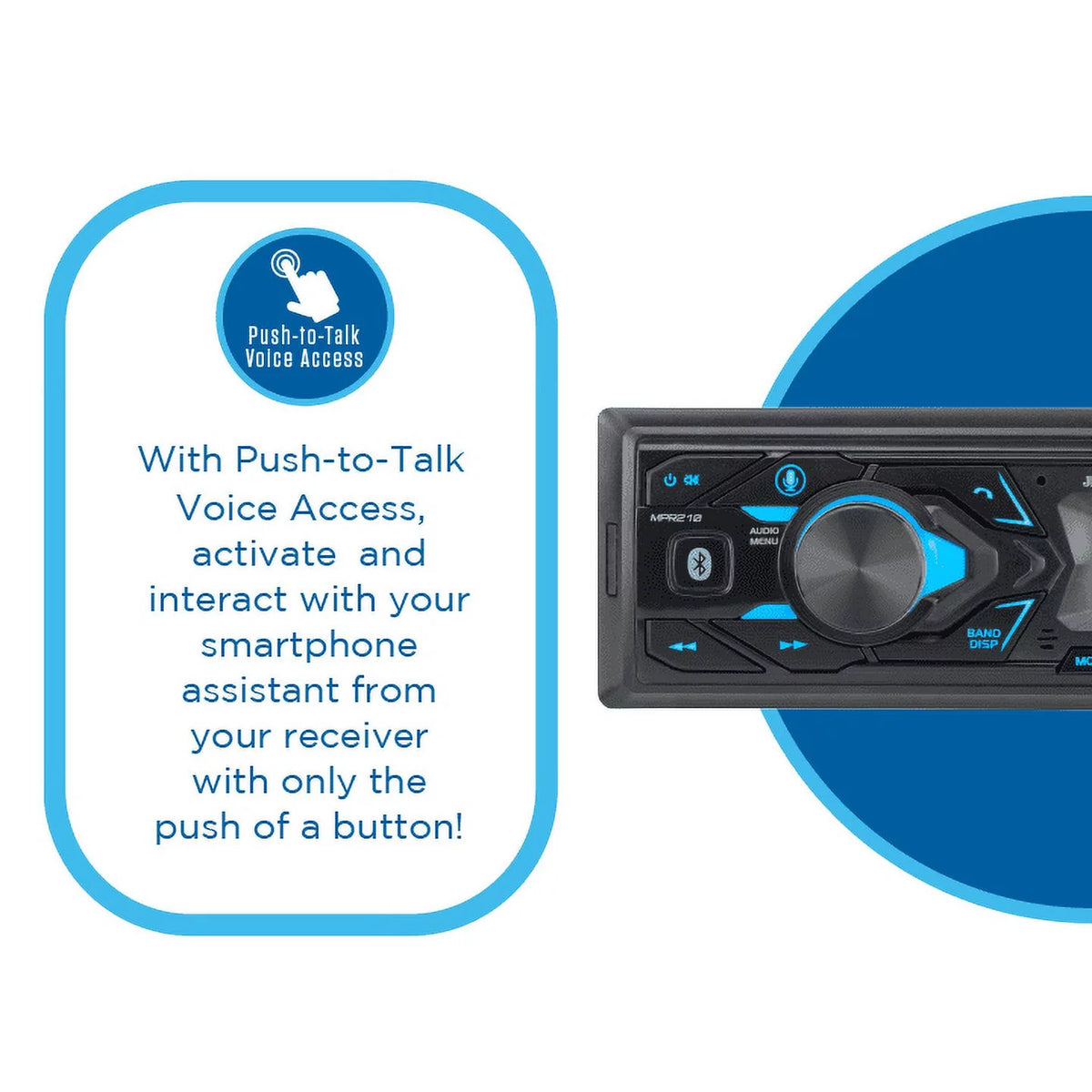 Single DIN Car Stereo Radio with Bluetooth Z7824
