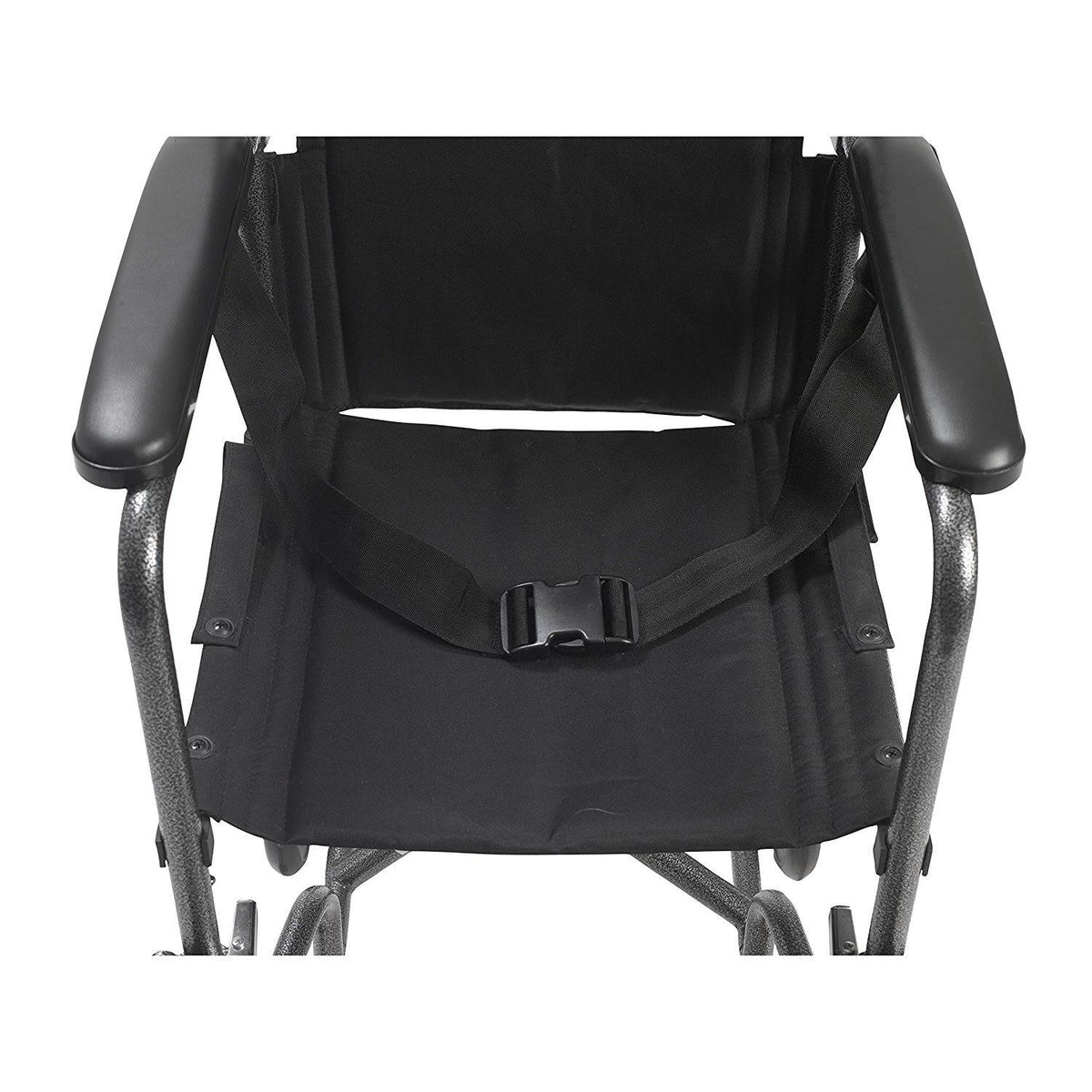 Lightweight Steel Transport Wheelchair with Detachable Desk Arms Z166