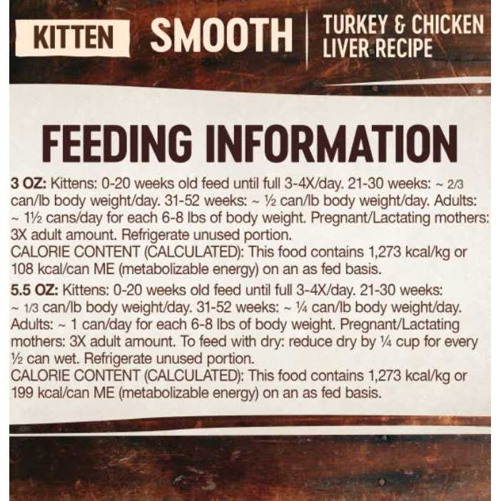 Grain-Free Turkey & Chicken Liver Pate Canned Kitten Food D59415