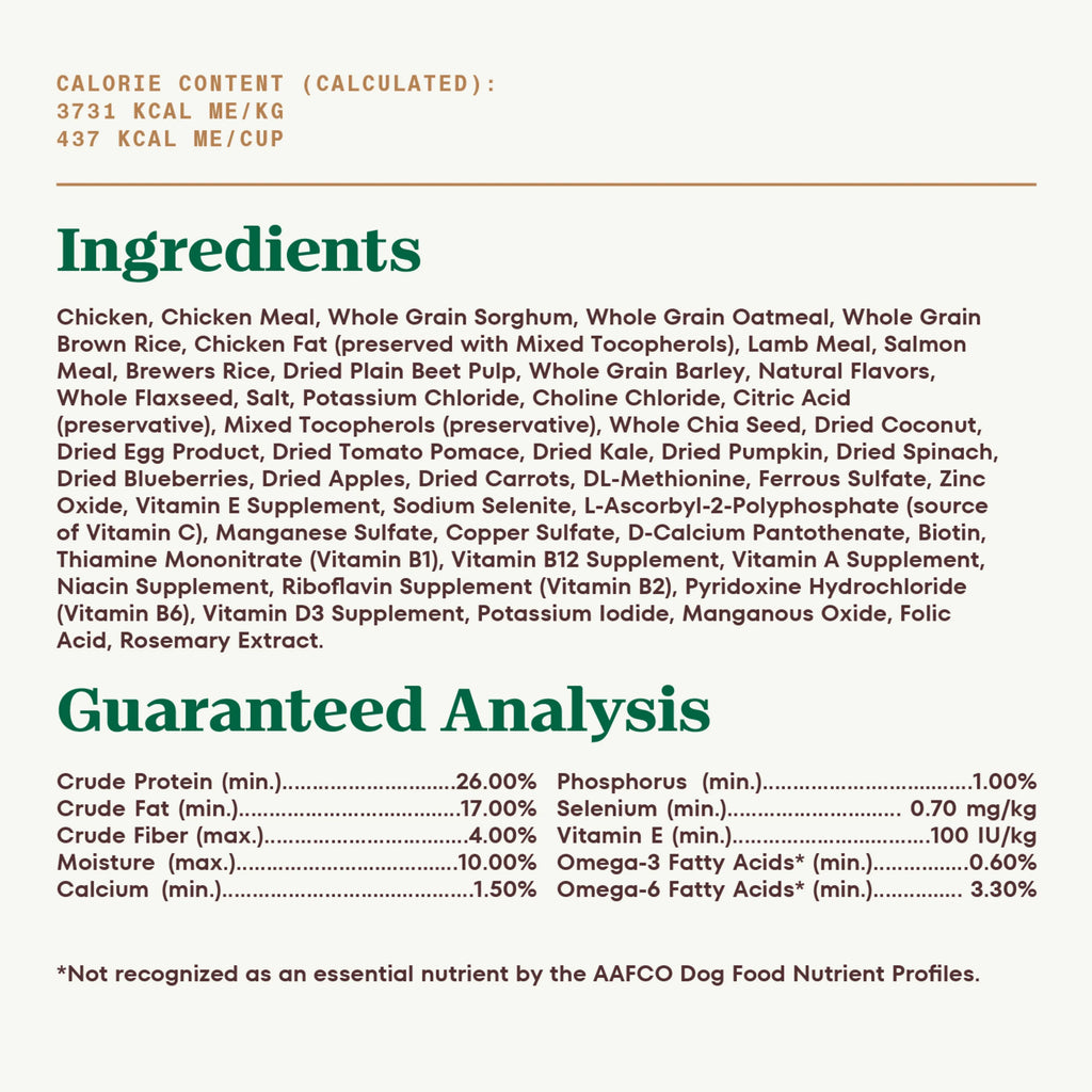 Adult Small Breed Dry Dog Food, 8 Lb. Bag O571
