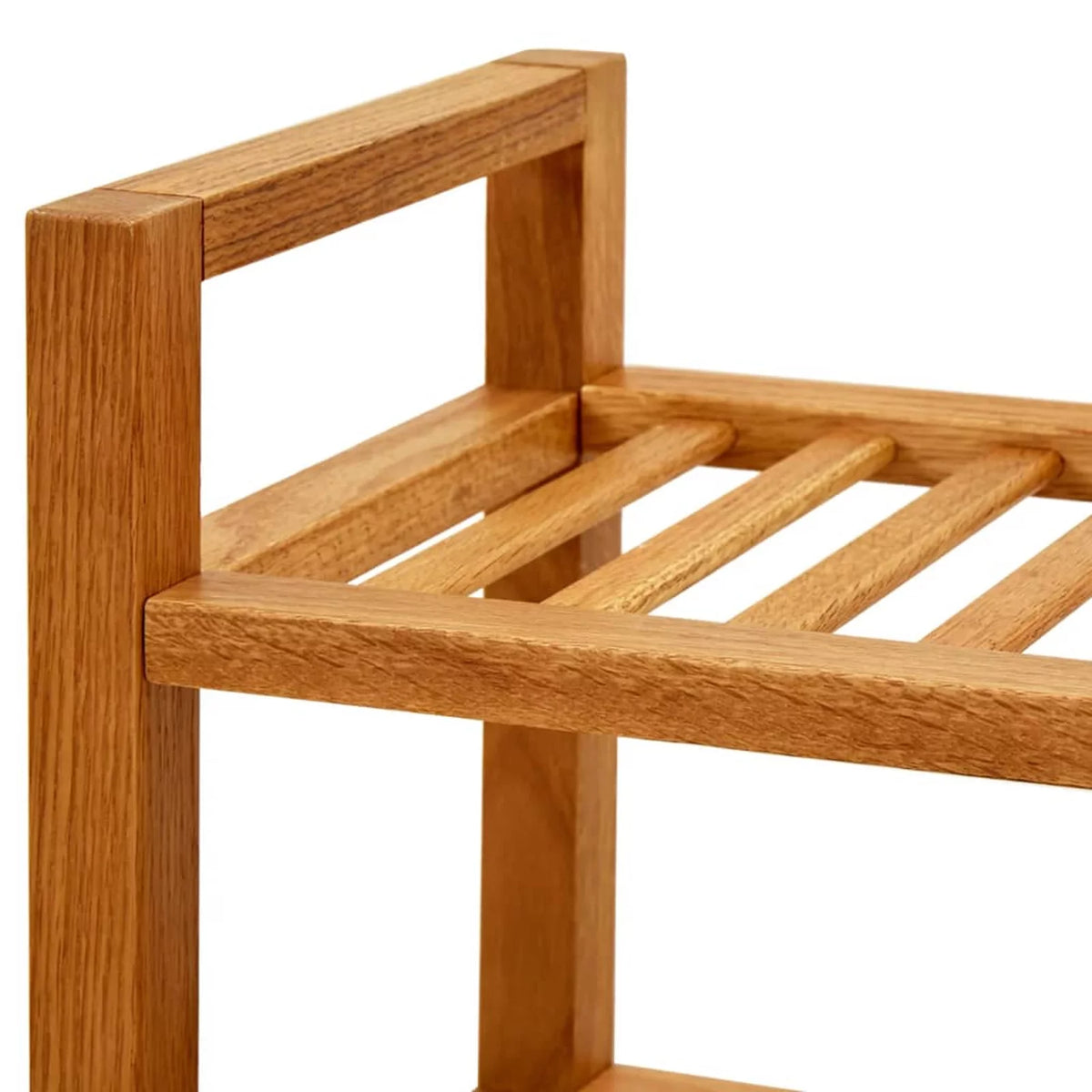 5-Tier Wooden Shoe Rack with Storage Shelves N6573