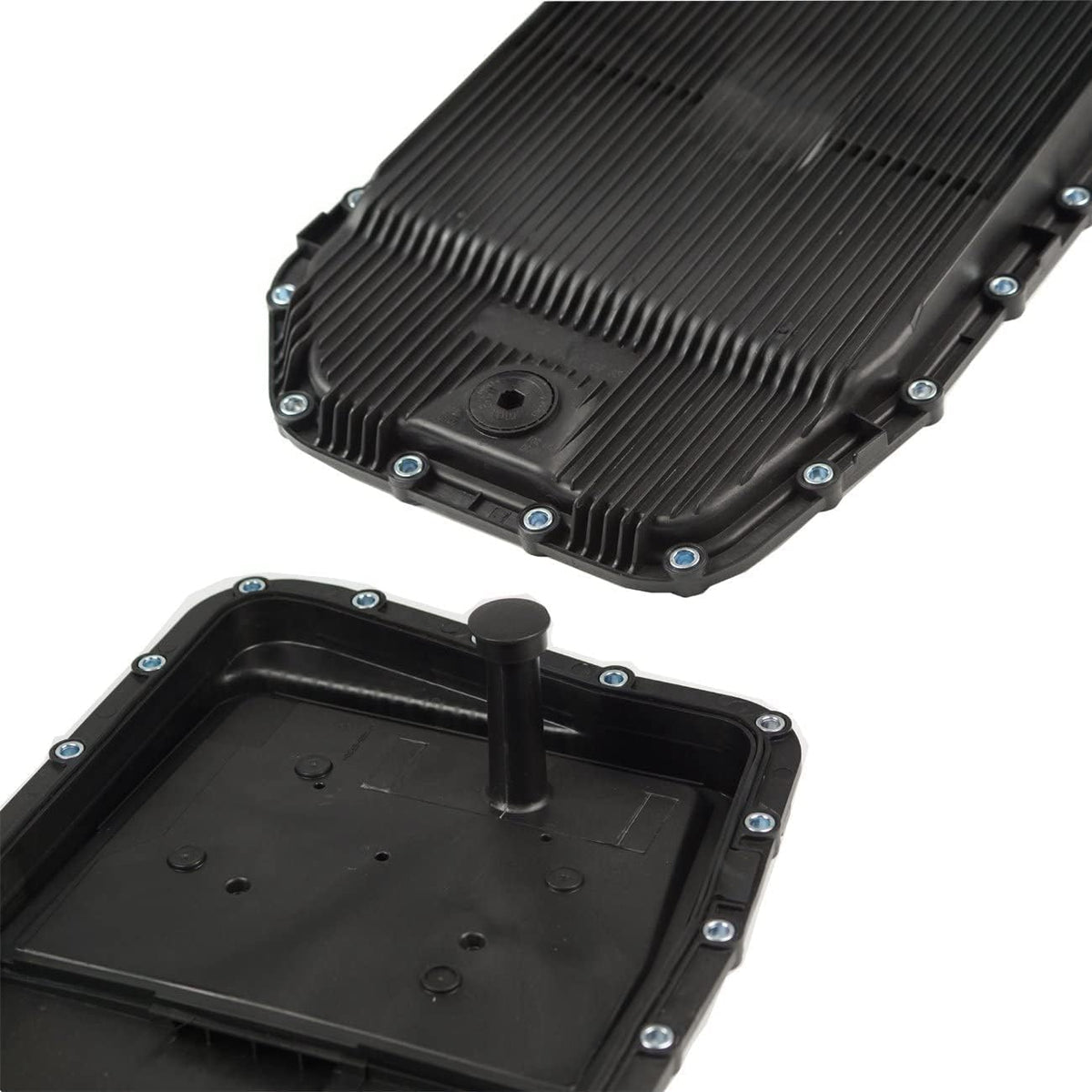Automatic Transmission Oil Pan with Gasket and Bolts Kit Pack of 2 W605552