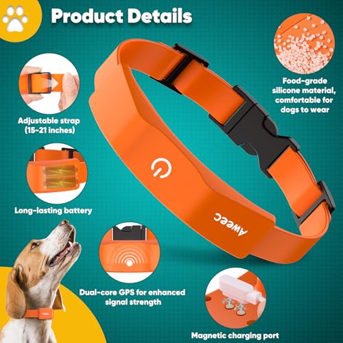 Electric Dog Fence with Training Collar, Rechargeable Waterproof Collar S860