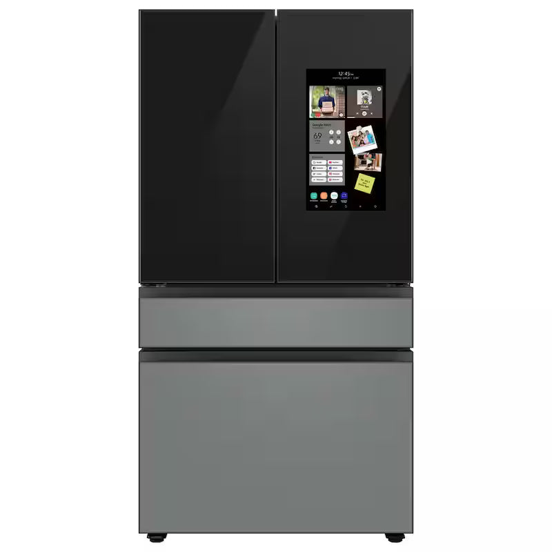 Charcoal Glass Top Panel for 4-Door French Door Refrigerator S30857