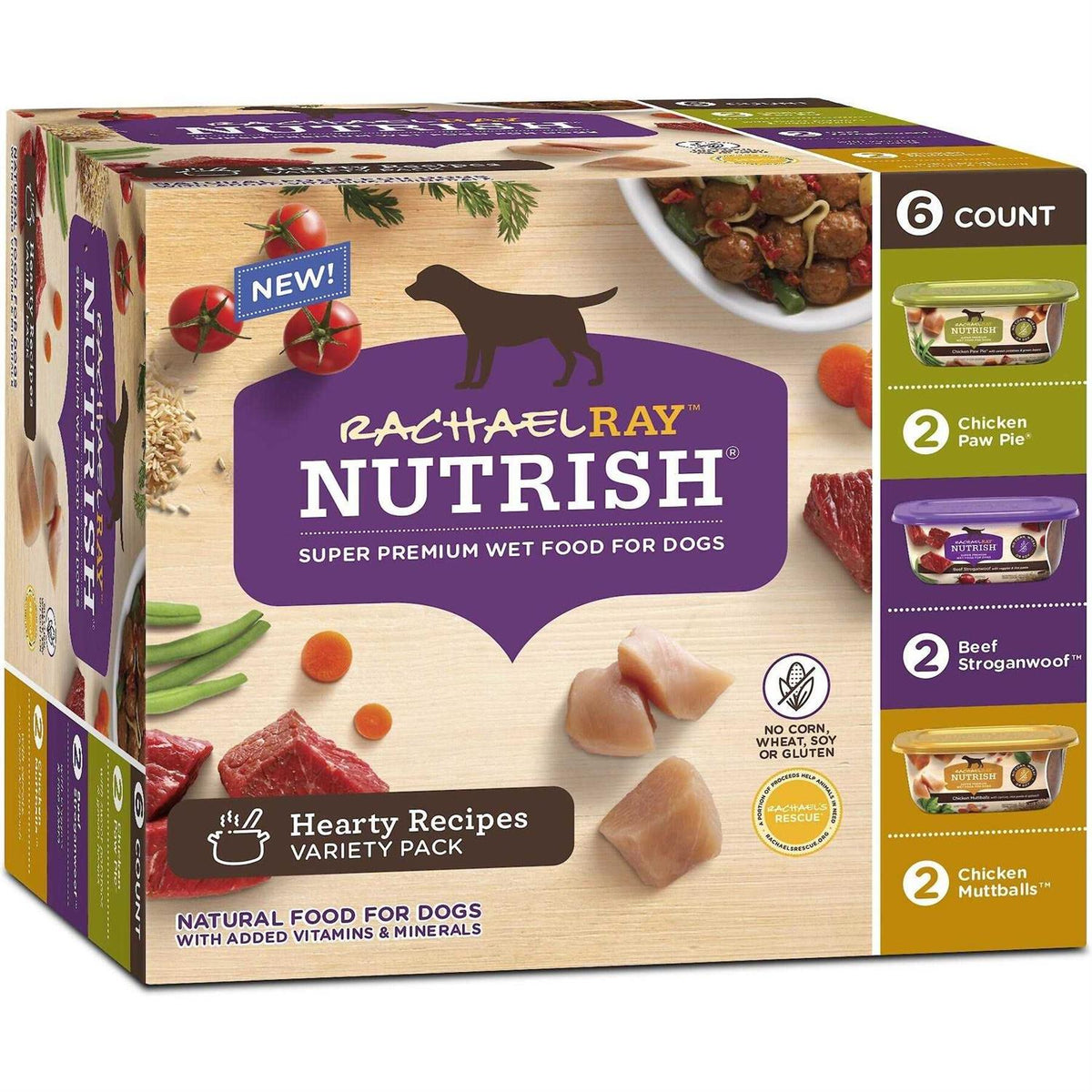 Wet Dog Food Variety Pack P166