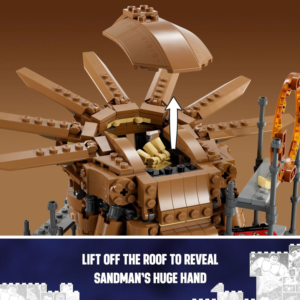 Building Toy Set with 3 Versions of Spider-Man P993