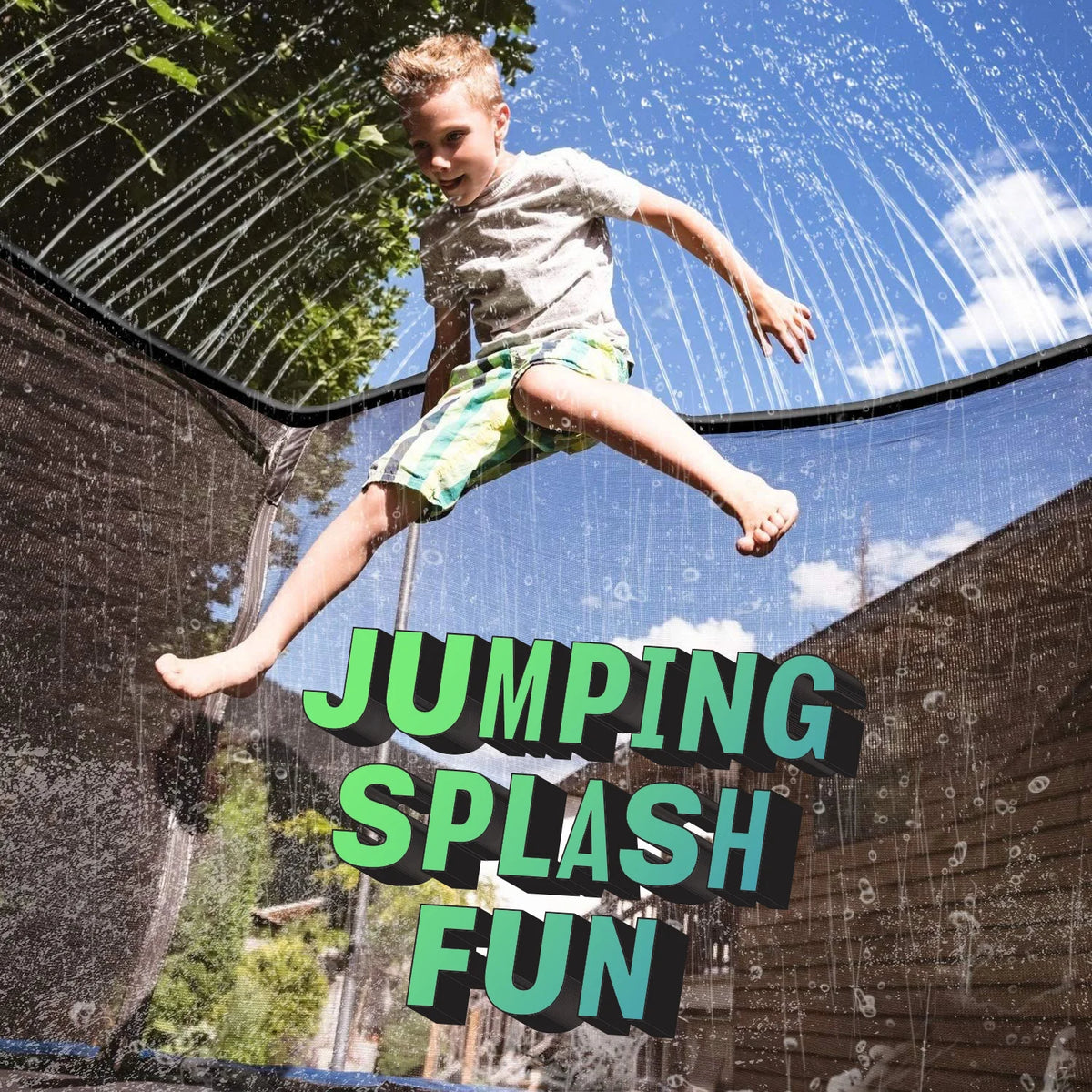 Trampoline Water Play Sprinkler ( 39 ft ) E378829