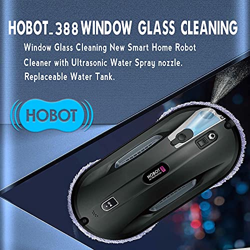 Window Glass Cleaning Robot with Ultrasonic Water Spray L478