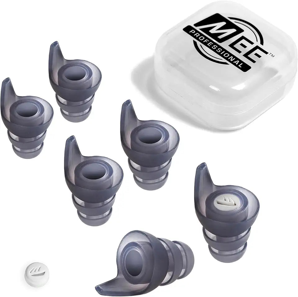 High Fidelity Filtered Earplugs 3 Sizes S/M/L Gray W935