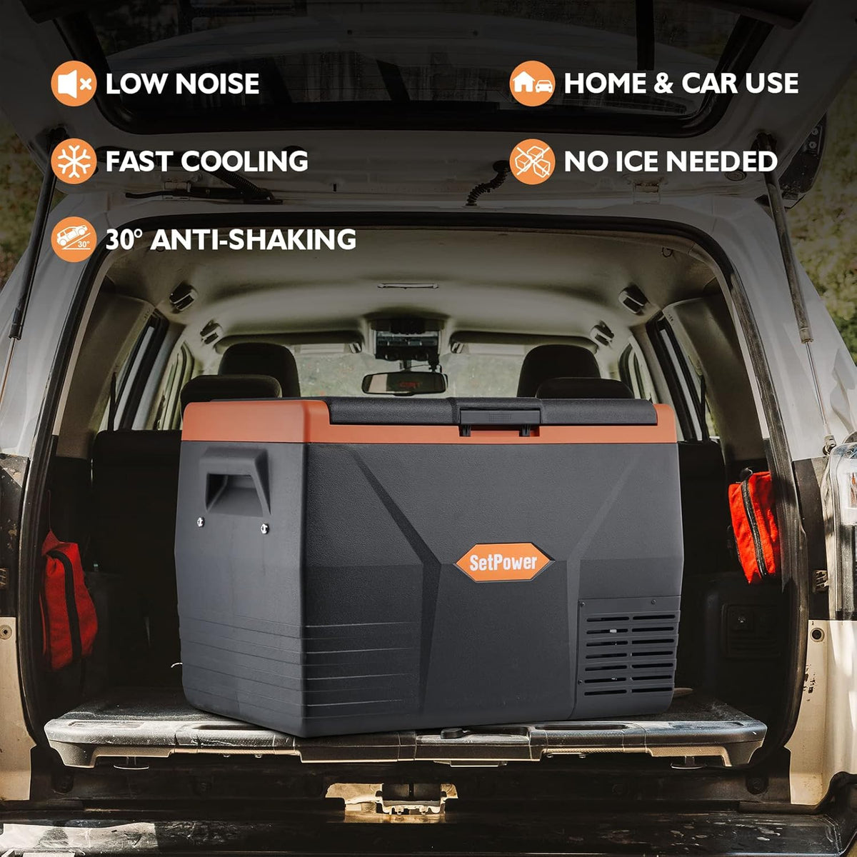 12 Volt Portable Refrigerator and Freezer Electric Cooler O2544