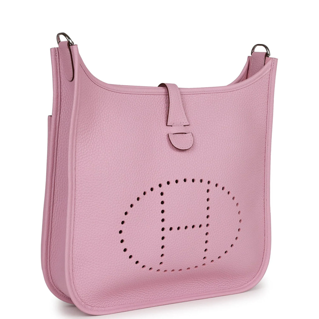 Mauve Sylvestre Clemence Palladium Hardware Bag V2789