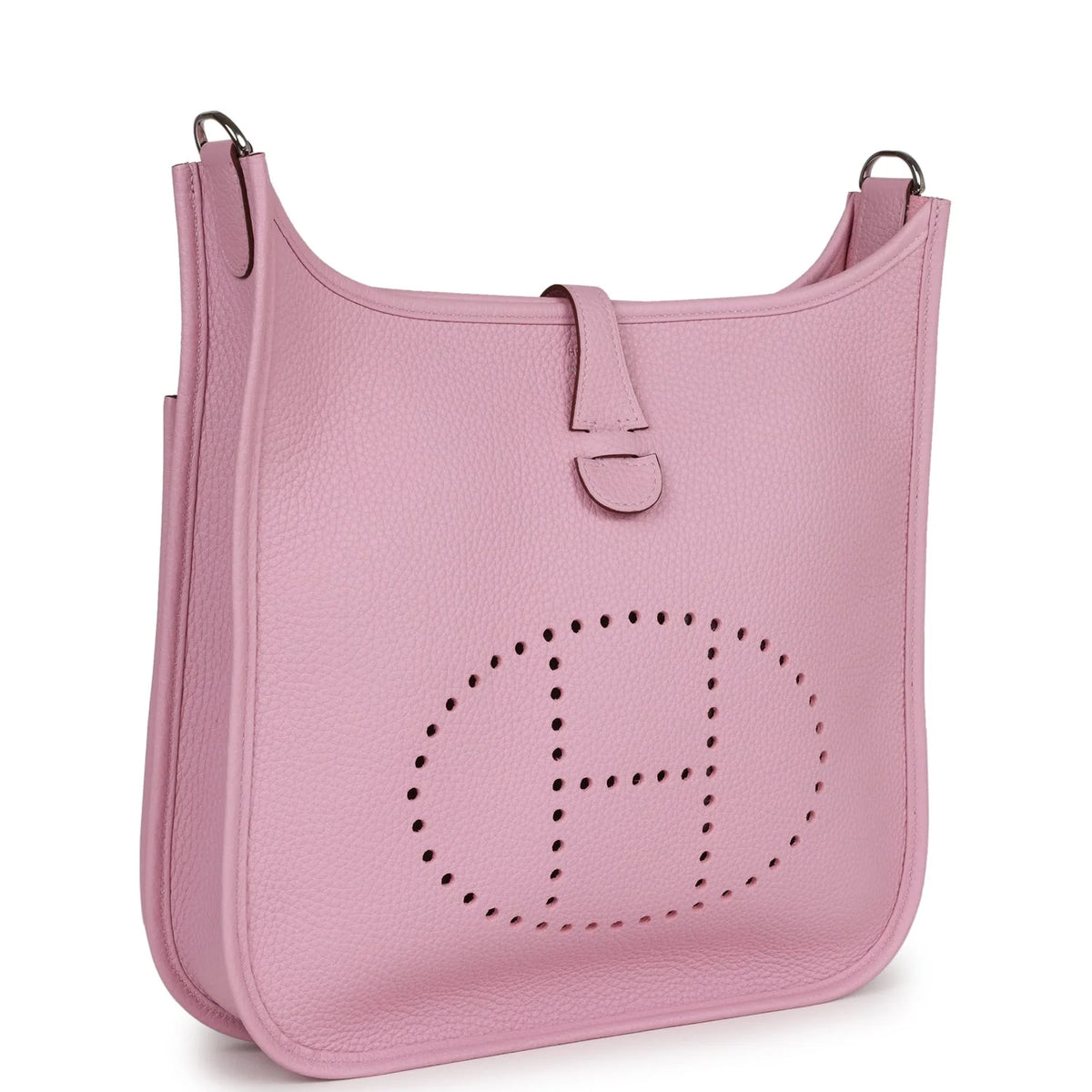 Mauve Sylvestre Clemence Palladium Hardware Bag V2789