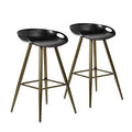 Black/Gold Bar Stool B82866