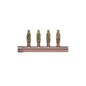 1/2x22 PEX Manifold w/ Valves, 1x22 SWT Trunk U2166
