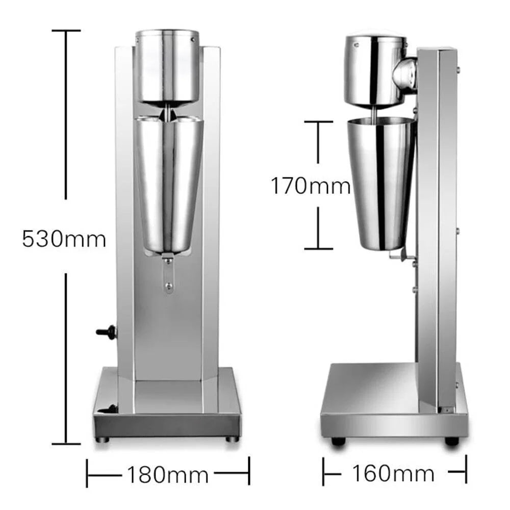 180W Stainless Steel Electric Milkshake Maker J3163