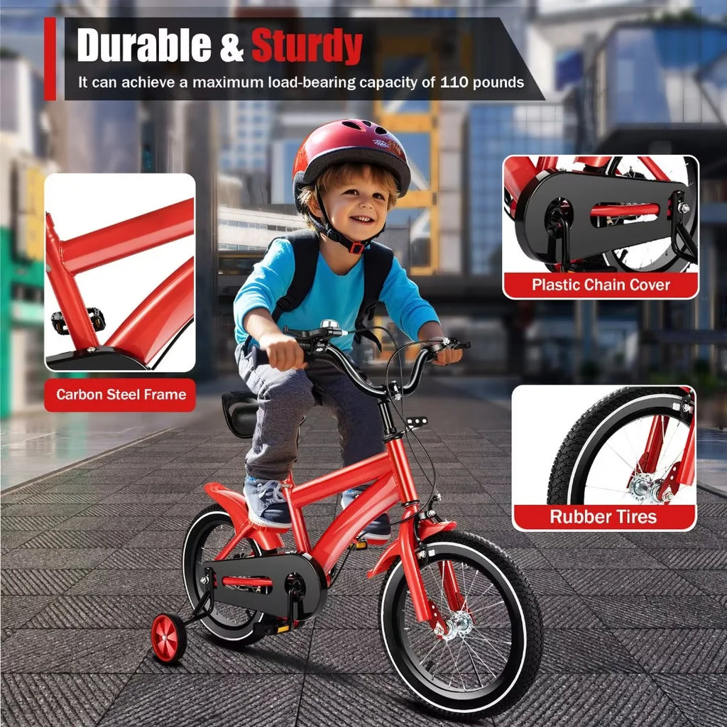 14 inch Kids Bike with Training Wheels J186