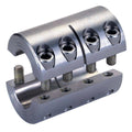 Rigid Shaft Coupling, Clamp, 3x22 L H83866