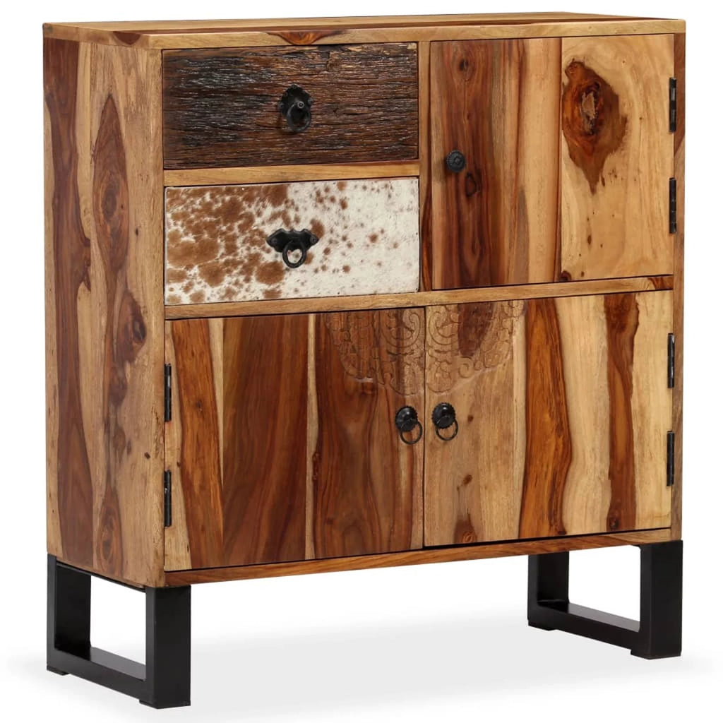 Solid Sheesham Wood Sideboard I89320
