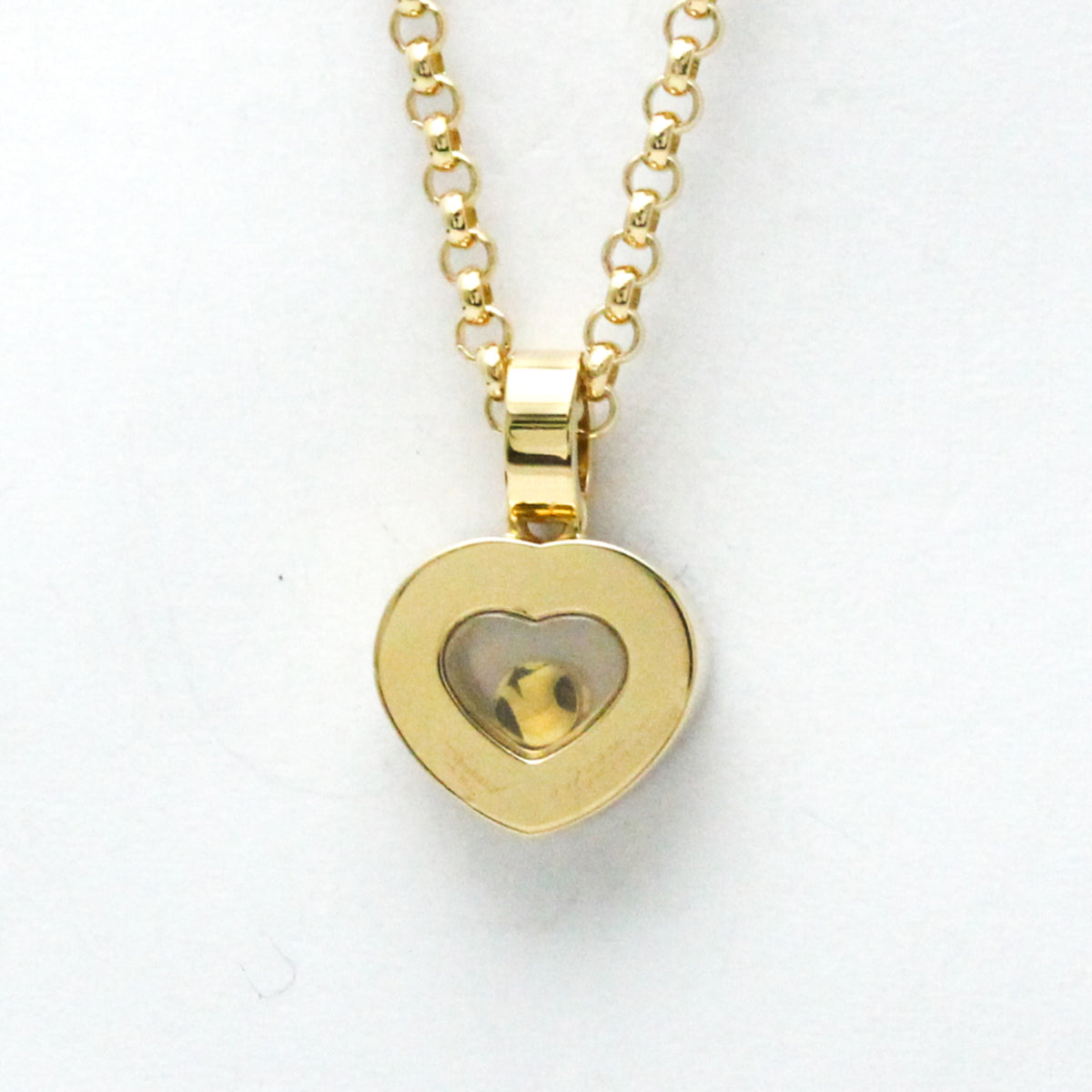 18K Yellow Gold Diamond Pendant Necklace T535671