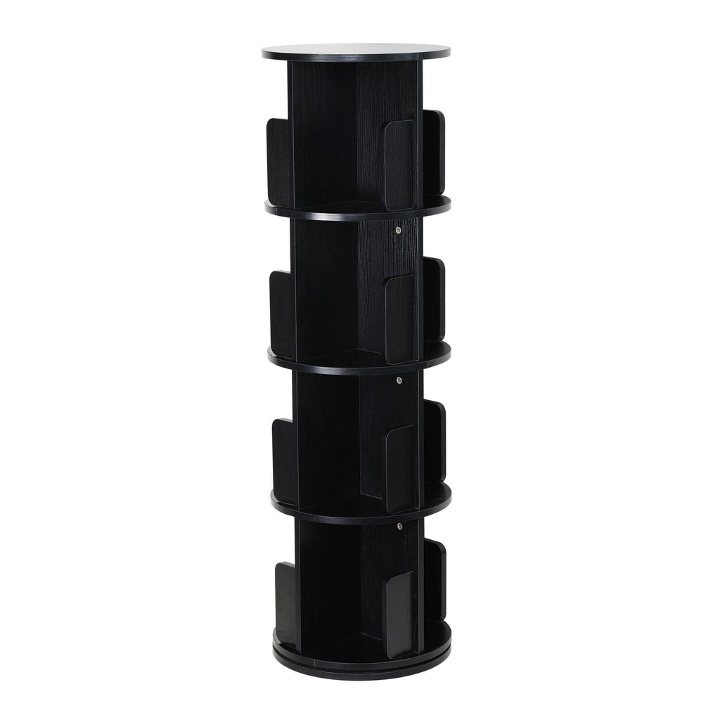 Dark Walnut Rotating Bookshelf N710836