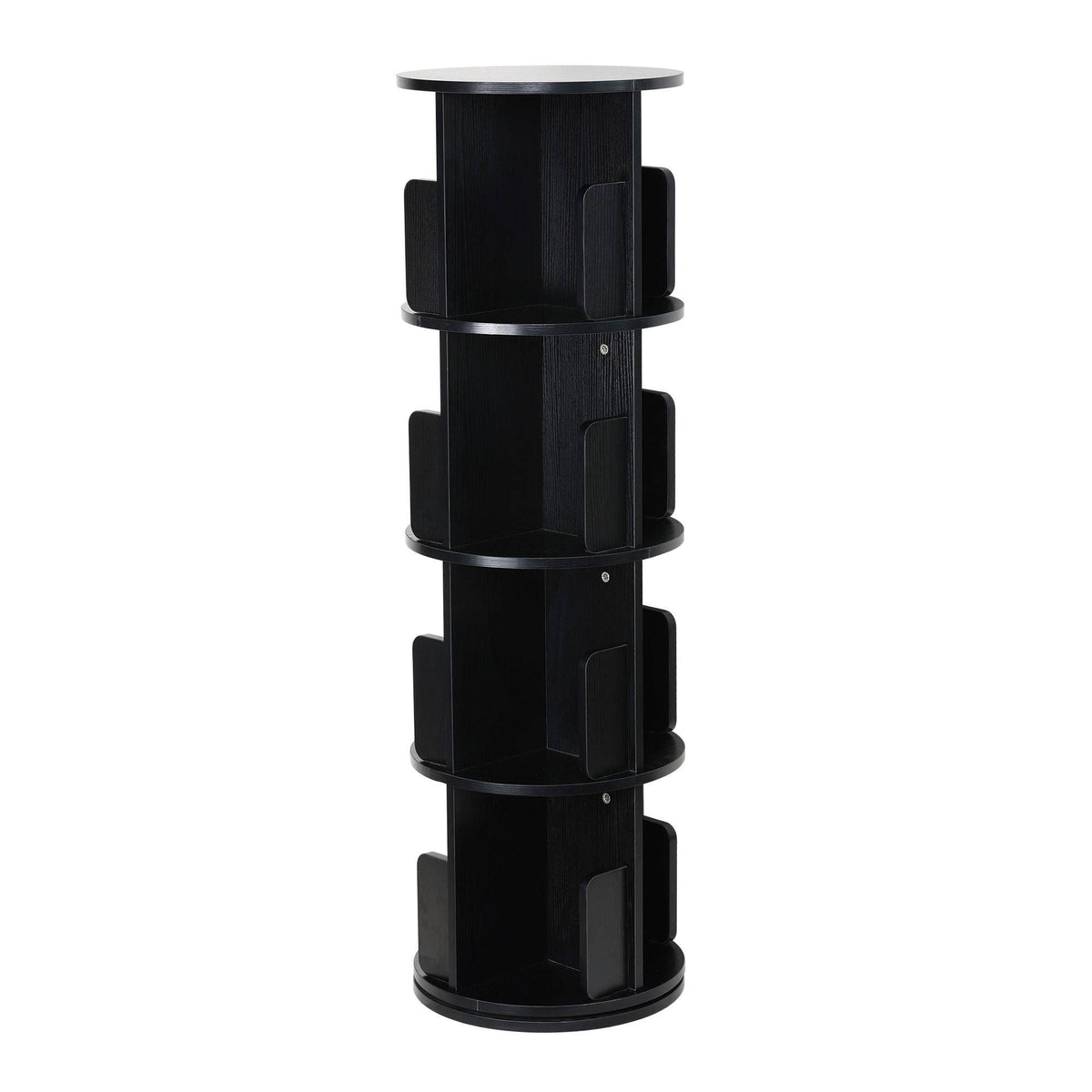 Dark Walnut Rotating Bookshelf N710836