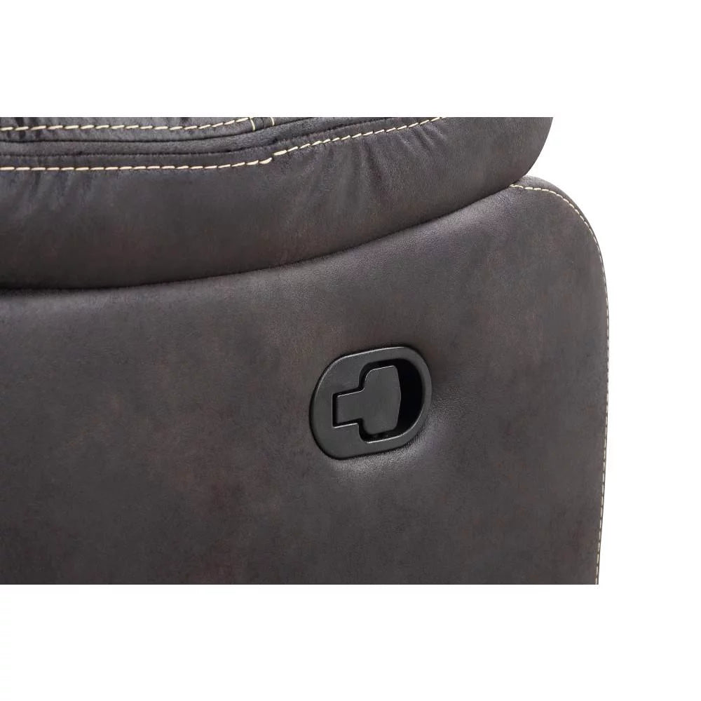 Dark Gray Swivel Reclining Glider G300