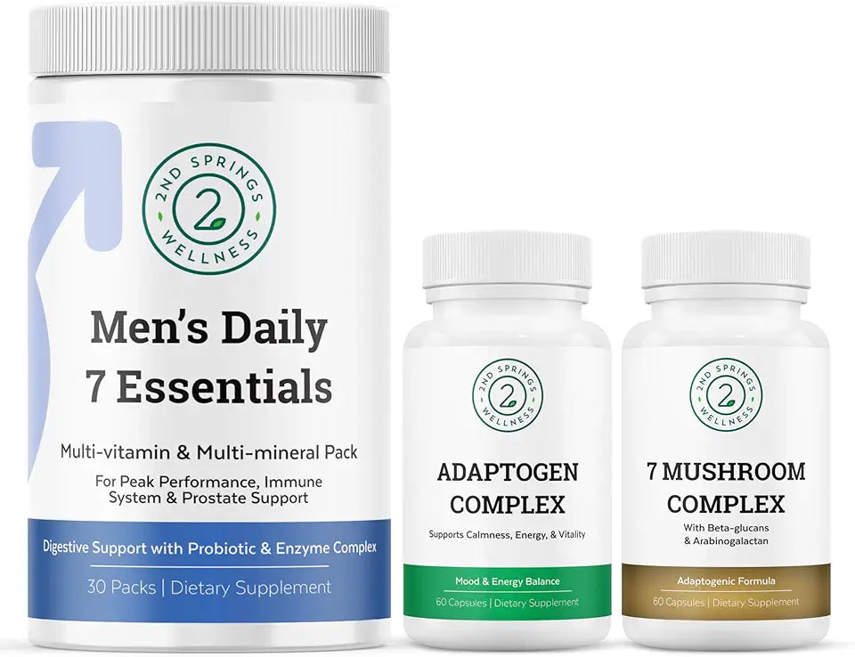 Mushrooms Multivitamins and Adaptogens P12405