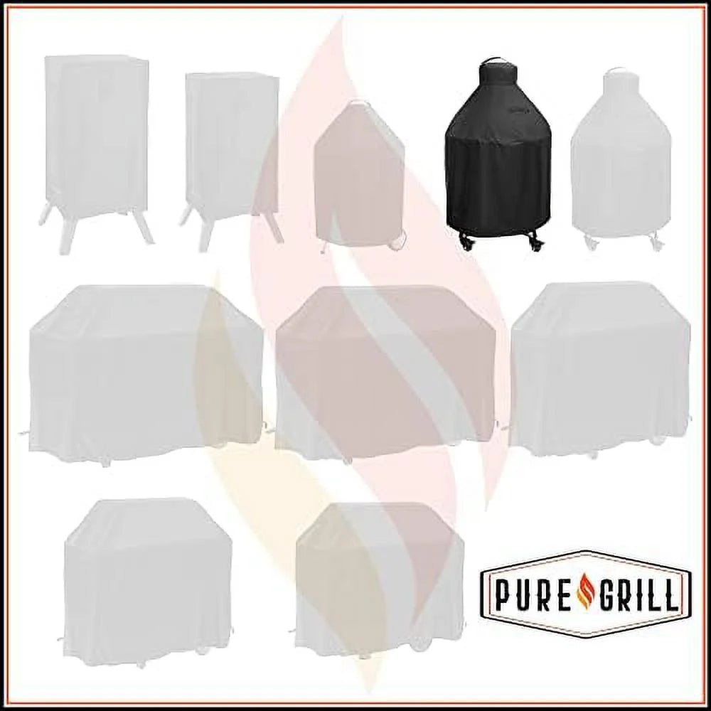 Ceramic Grill Cover, Universal Fit, Heavy-Duty Waterproof Fade Resistant Fabric P175723