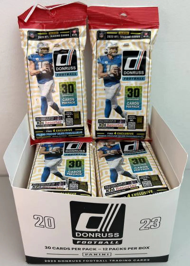 2023 Donruss Football Trading Card Box (12 Packs) I3395