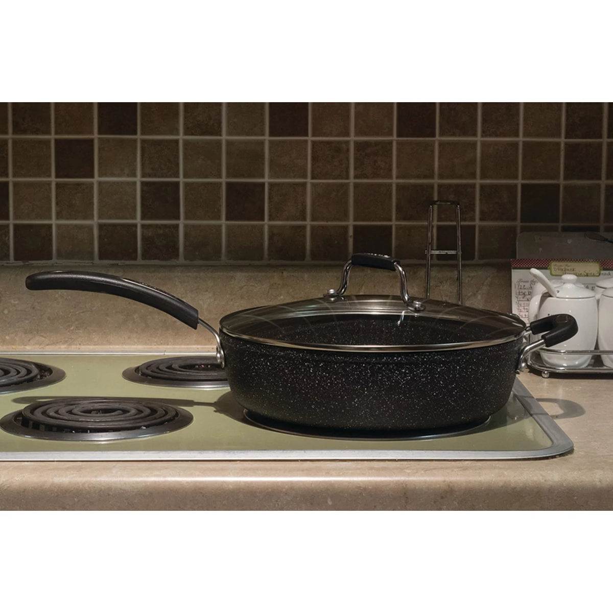 11" Non Stick Deep-Fry Pan with Lid N97294