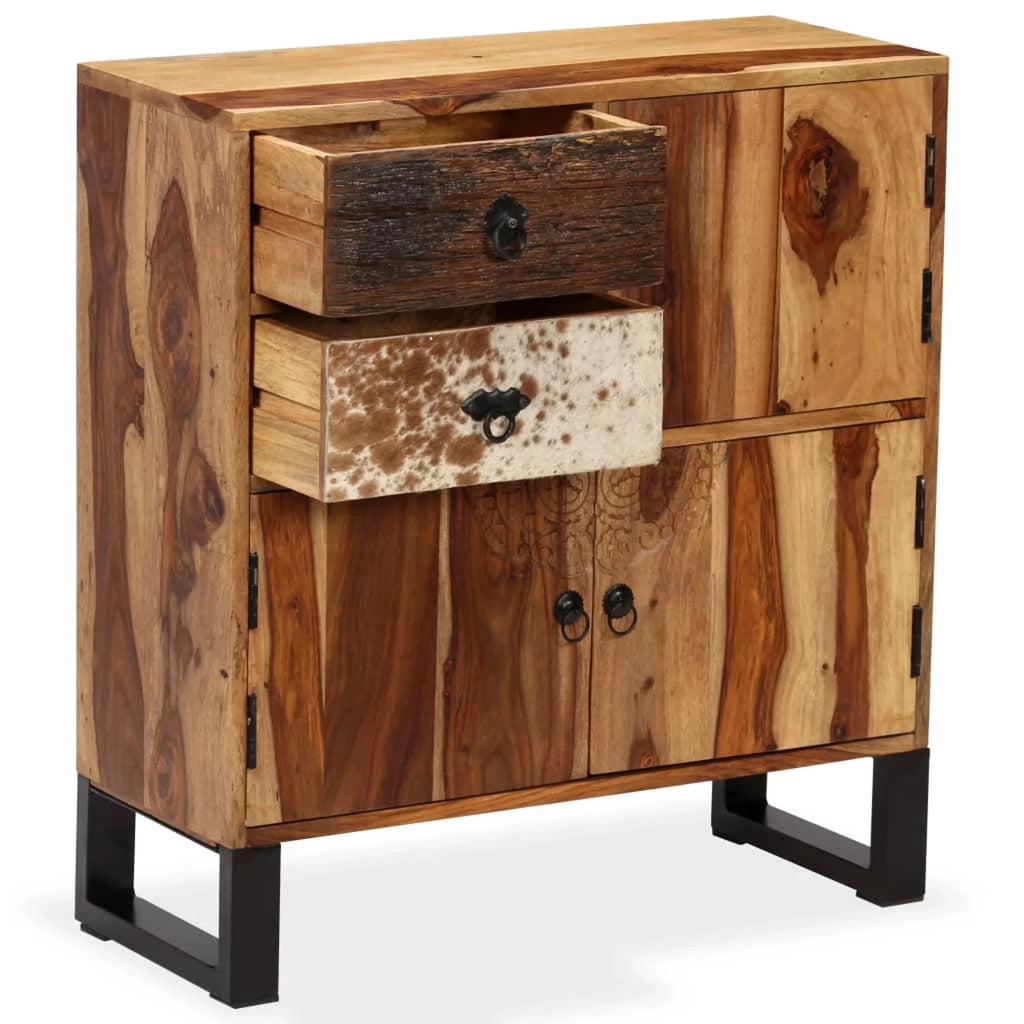 Solid Sheesham Wood Sideboard I89320