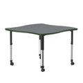 Commercial Desk with Casters E63668