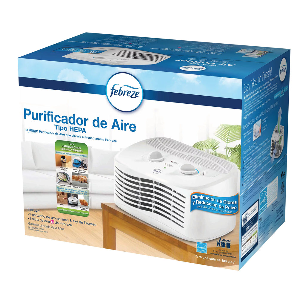 White Tabletop HEPA-Type Air Purifier M24453