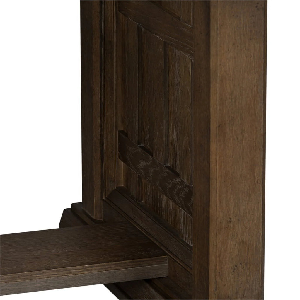 Oak Wood Trestle Table G150274