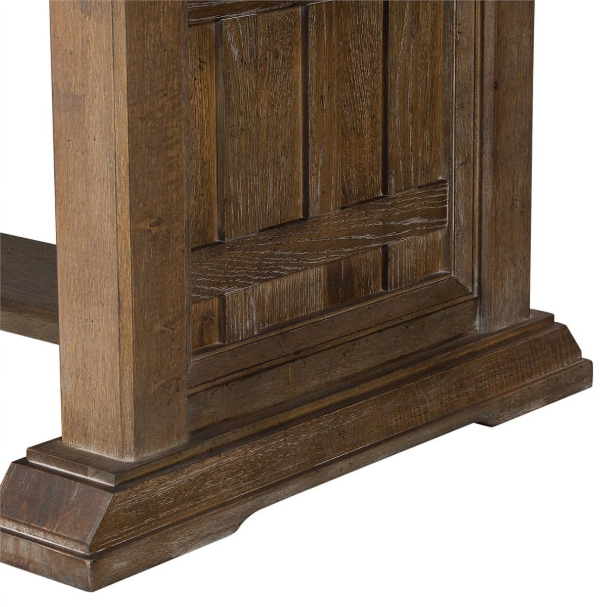 Oak Wood Trestle Table G150274