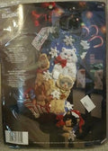 18 Felt Christmas Stocking Kit E423