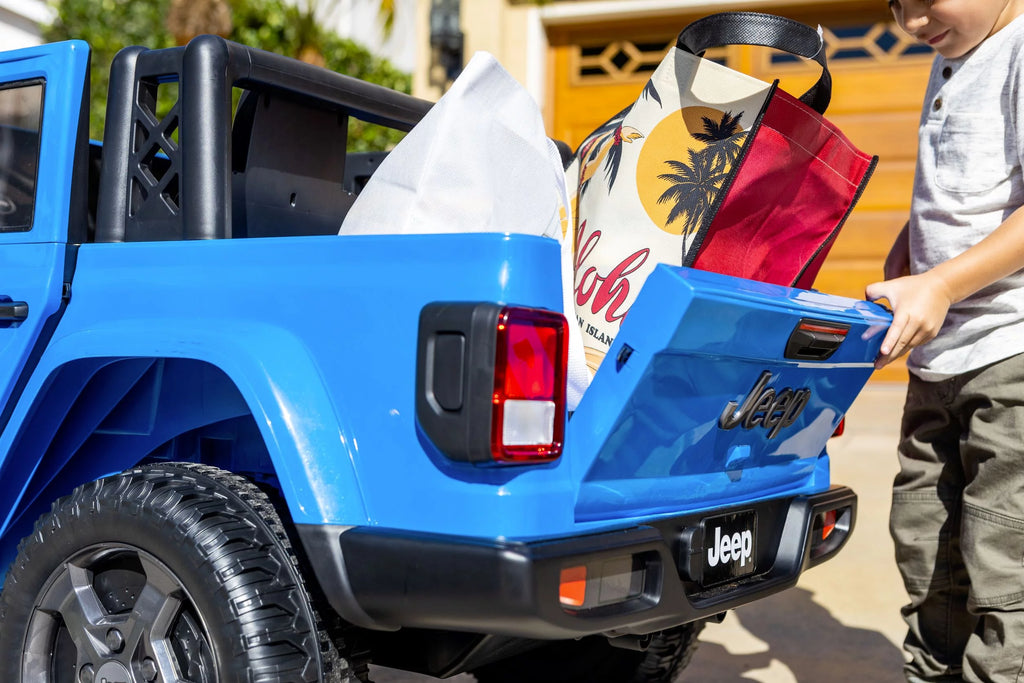 Blue 12V Battery Powered Ride-on Vehicle F1806