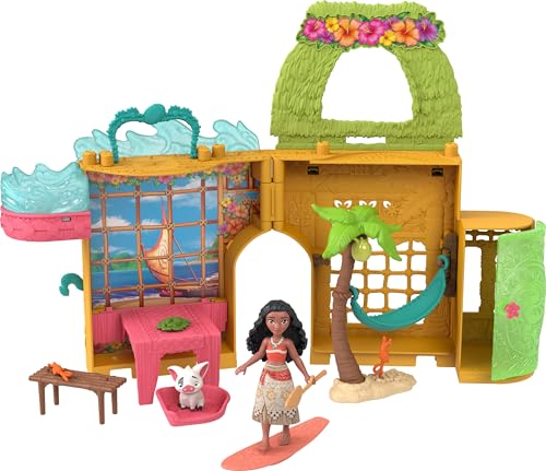 Disney Princess Moana Storytime Stackers Doll House with Moana Small Doll V1724