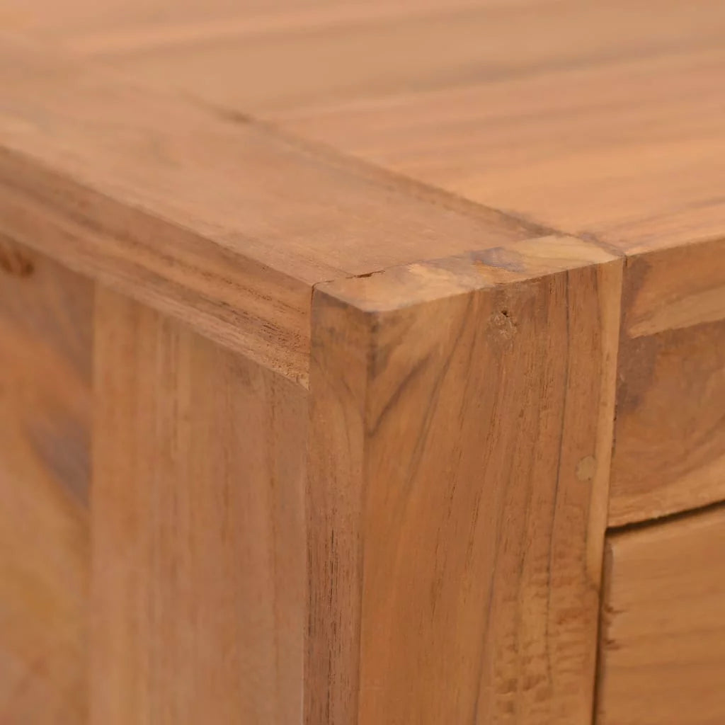 Solid Teak Wood Bedside Cabinet I26040