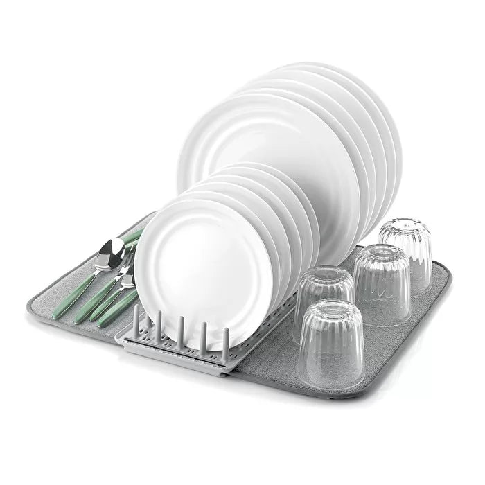 Dish Drainer With Mat Milk White G20658
