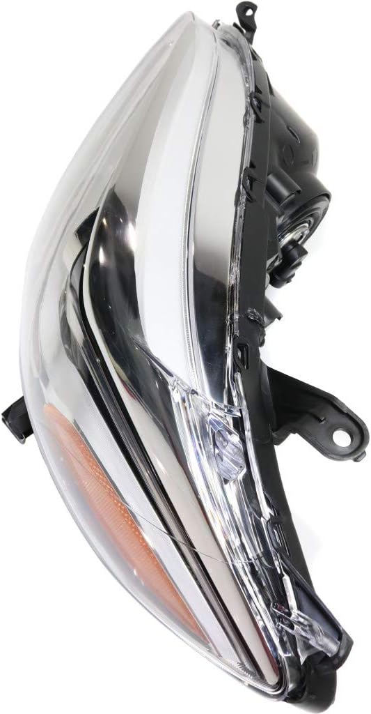 Passenger Side Halogen Headlight for Toyota Sienna 2015-2019 XLE/Limited with LED Daytime Running Light P8400