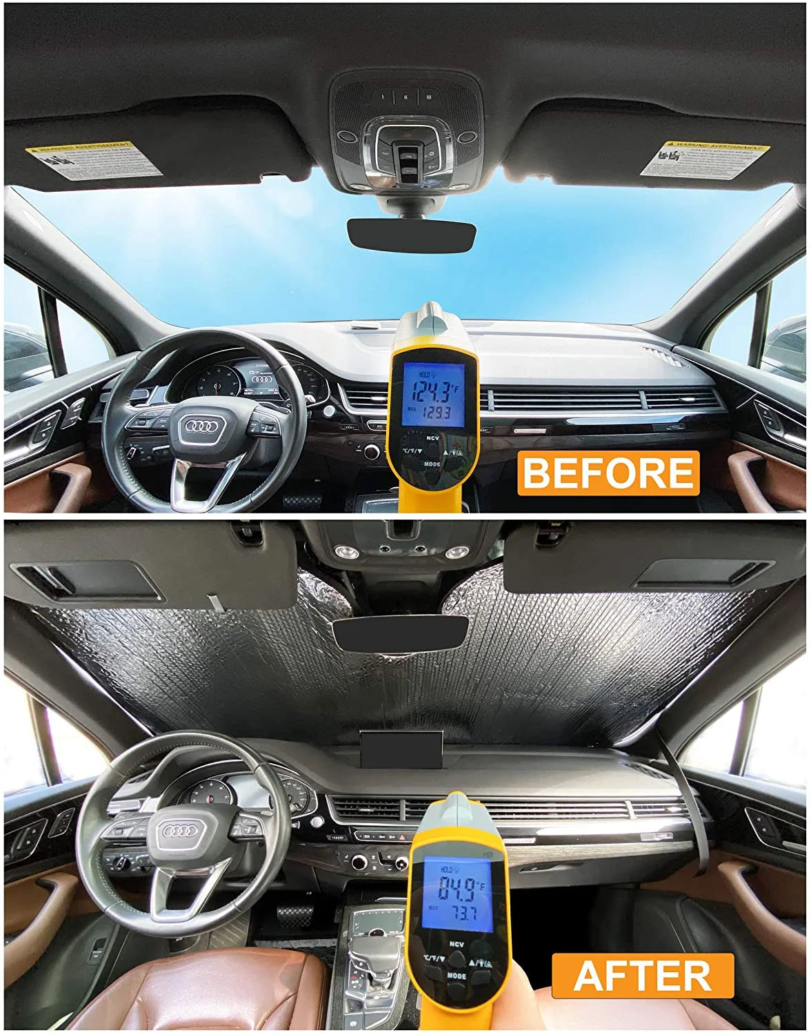 Front Windshield Sunshade for Ford Transit Van D94097