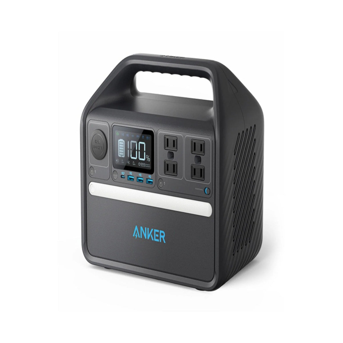 512Wh 160,000mAh LiFePO4 Solar Generator F7404