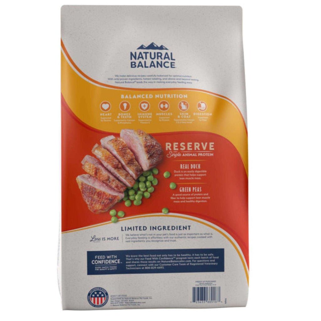 Limited Ingredient Duck & Green Pea Grain-Free Dry Cat Food X366