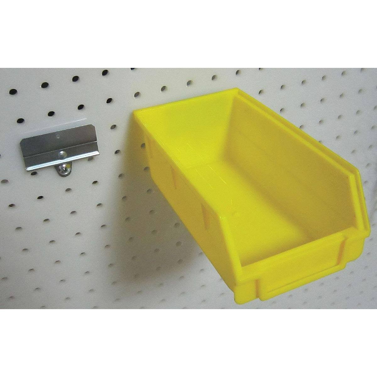 Pegboard Bin Kit, pk24, Yellow J3275