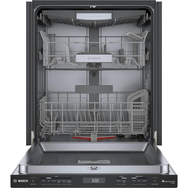Black 24 in. Tall Tub Dishwasher with Stainless Steel Tub B8833