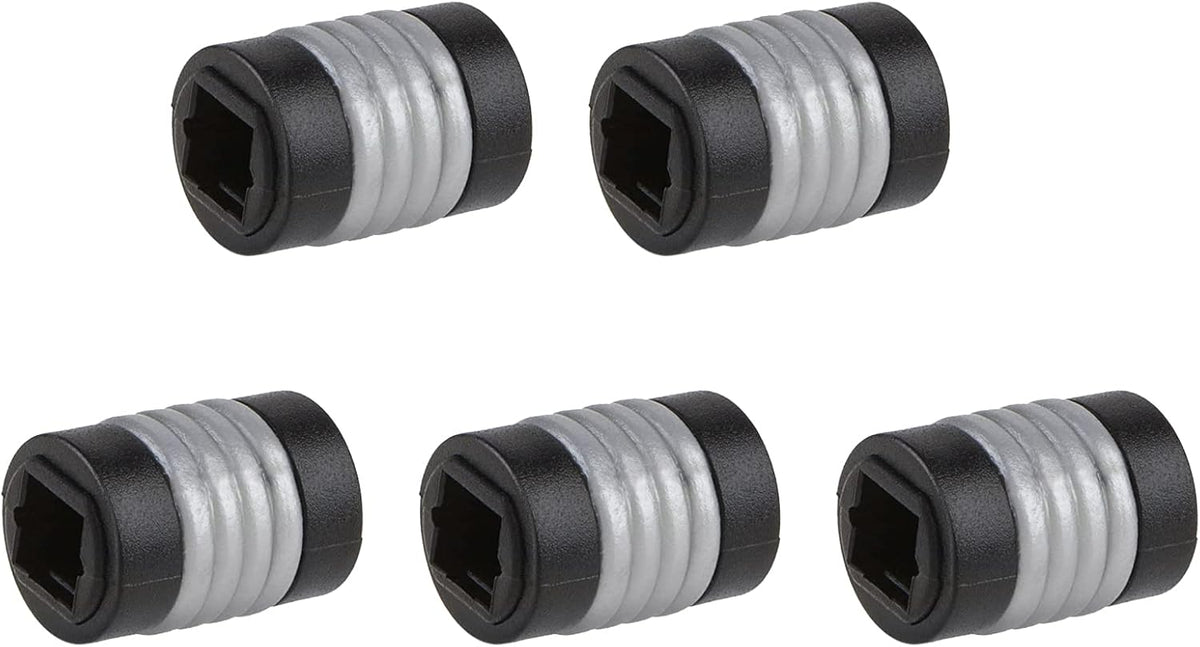 Optical Toslink Female to Female Extension Connector, 5-Pack V758