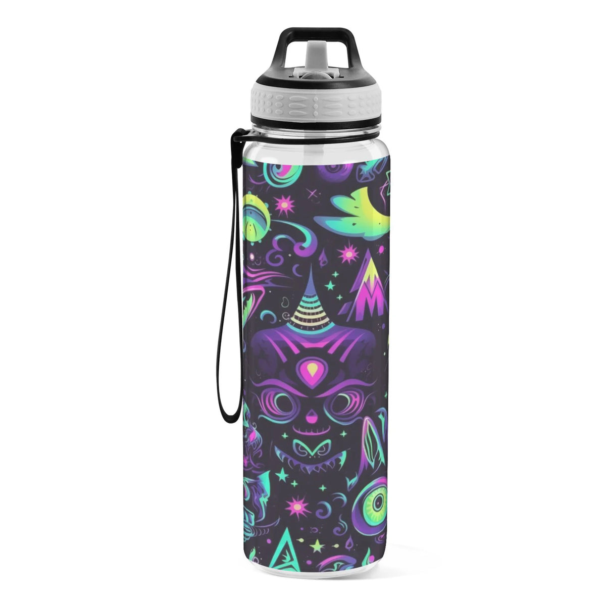 32oz Leakproof Tritan Sports Water Bottle with Straw D84967