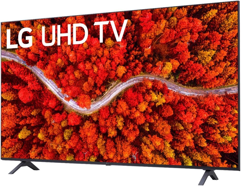 55 Inch 4K Smart UHD TV with Soundbar, Wall Mount, HDMI Cables E12498